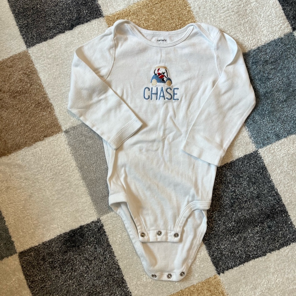 Chase Santa Onesie 24 months